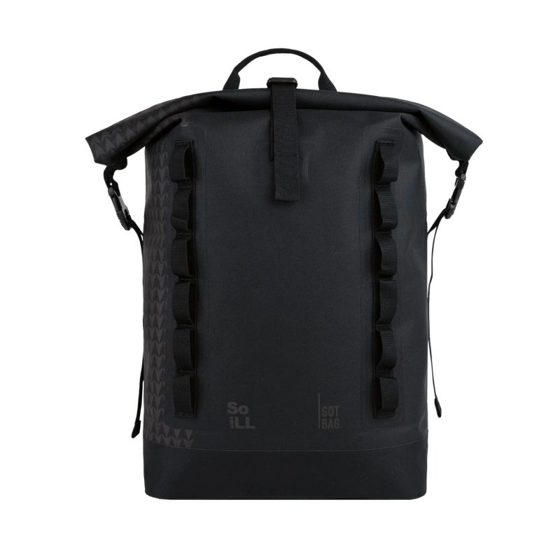 Custom GOT BAG® ROLLTOP Jason Mamoa – GOTS Certified Ocean Plastic Backpack - 4