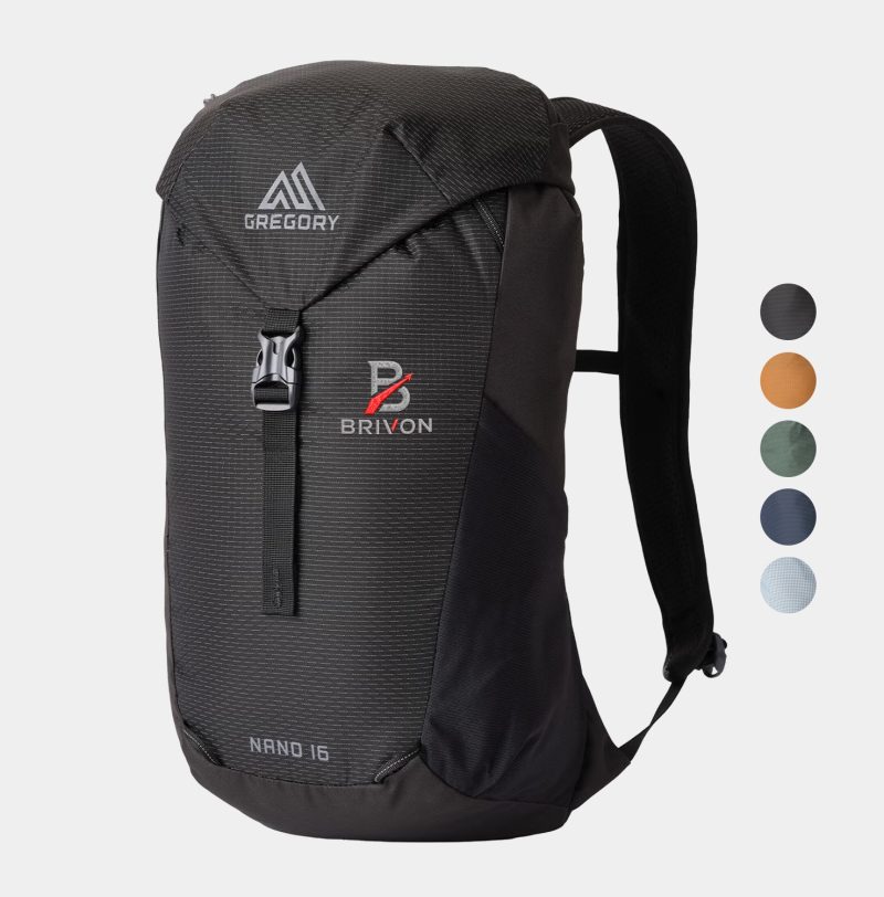 Custom GREGORY® Nano 16 Recycled Backpack