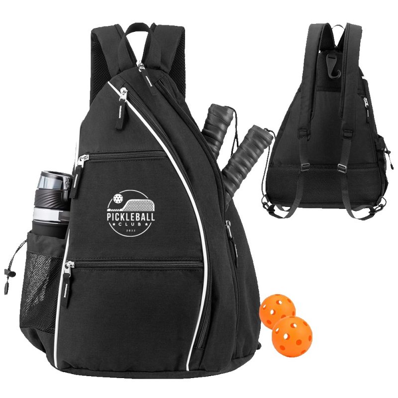 Custom Glass Pickleball Set w/ Backpack - 1