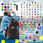Custom Glass Pickleball Set w/ Backpack - 2
