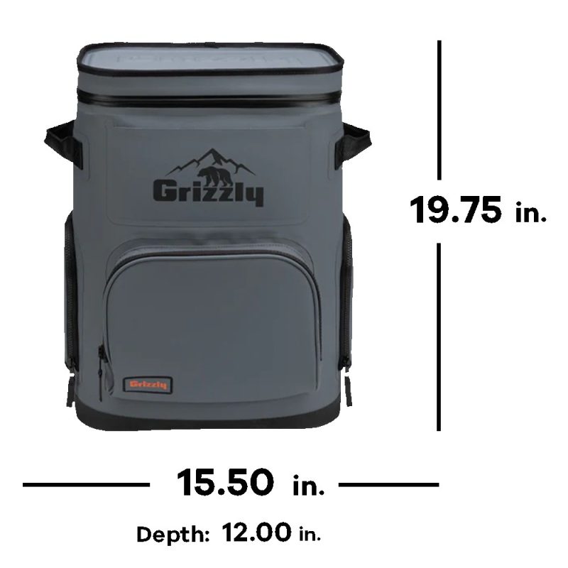 Custom Grizzly 24 Can Drifter Backpack Cooler - 1