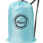 Custom Heavy Duty Extra-Large Laundry Drawstring Backpack (30" x 45") - 1