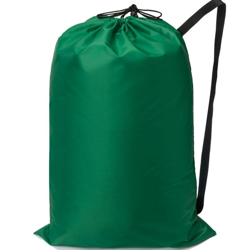 Custom Heavy Duty Extra-Large Laundry Drawstring Backpack (30" x 45") - 3