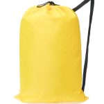 Custom Heavy Duty Extra-Large Laundry Drawstring Backpack (30" x 45") - 6