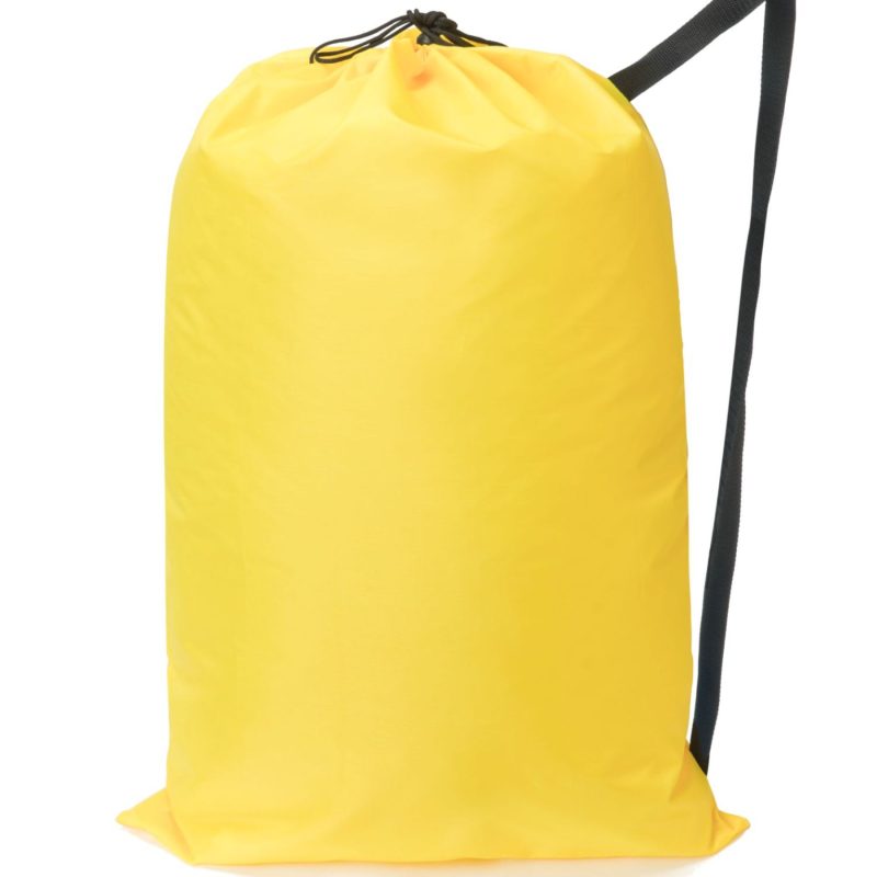 Custom Heavy Duty Extra-Large Laundry Drawstring Backpack (30" x 45") - 6