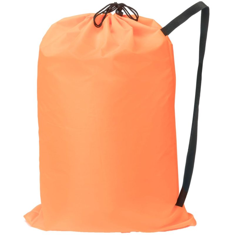 Custom Heavy Duty Extra-Large Laundry Drawstring Backpack (30" x 45") - 7