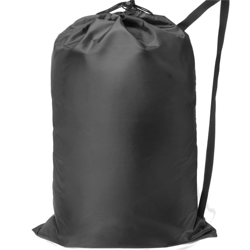 Custom Heavy Duty Extra-Large Laundry Drawstring Backpack (30" x 45") - 9