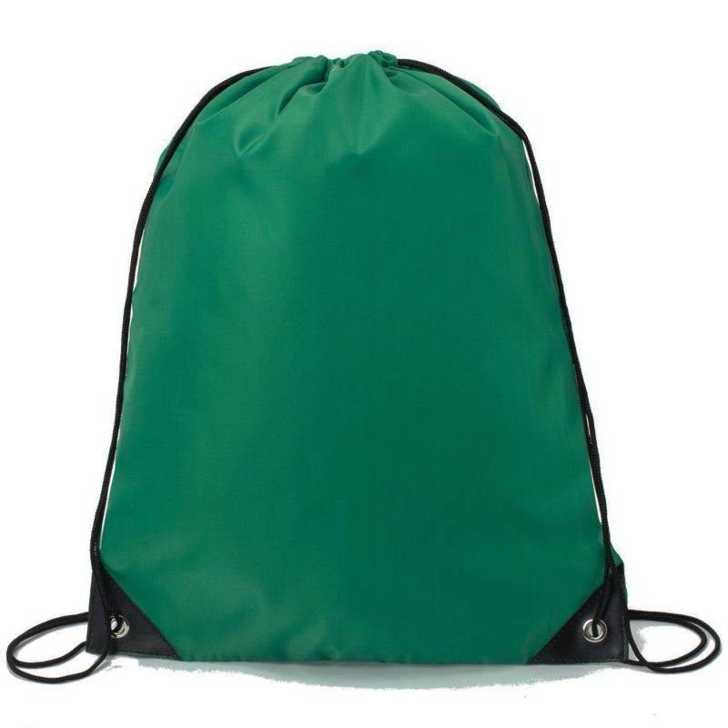 Custom Heavy Duty Full Color Drawstring Backpack w/ Reinforced Edge (14" x 18") - 5