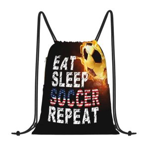 Custom Heavy Duty Full Color Drawstring Backpack w/ Strap Loop (14" x 17")