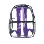 Custom Heavy Duty Multi-Function PVC Transparent Backpack (11"W X 15.50") - 4