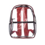 Custom Heavy Duty Multi-Function PVC Transparent Backpack (11"W X 15.50") - 5