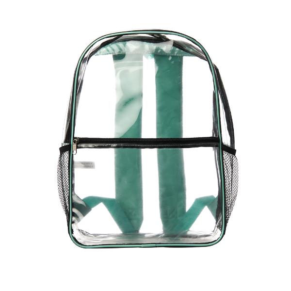 Custom Heavy Duty Multi-Function PVC Transparent Backpack (11"W X 15.50") - 6