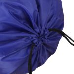 Custom Heavy Duty Soccer Mesh Bag w/ Front Zipper Drawstring Backpack (14" x 18") - 1