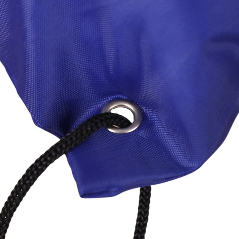 Custom Heavy Duty Soccer Mesh Bag w/ Front Zipper Drawstring Backpack (14" x 18") - 2