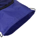 Custom Heavy Duty Soccer Mesh Bag w/ Front Zipper Drawstring Backpack (14" x 18") - 3
