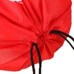 Custom Heavy Duty Tri Color w/ Slip & Side Mesh Pocket Drawstring Backpack (13" x 17") - 5