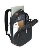 Custom Heritage Supply Co. Legacy Recycled rPET Laptop Backpack - Black - 4