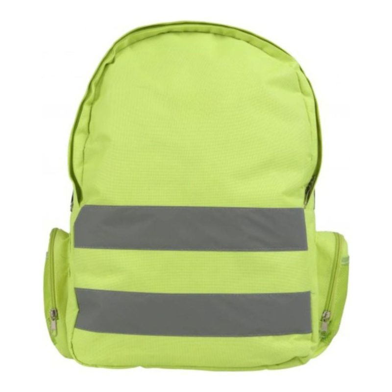 Custom Hi Viz Reflective Tape Utility Safety Backpack - 1