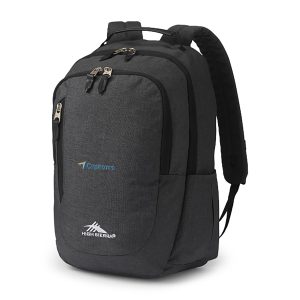 Custom High Sierra Haidan Laptop Backpack - Mercury Heather