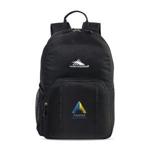 Custom High Sierra Pilsen Backpack - Black