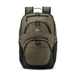 Custom High Sierra Swoop SG Laptop Backpack - Olive - 1