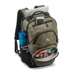 Custom High Sierra Swoop SG Laptop Backpack - Olive - 3