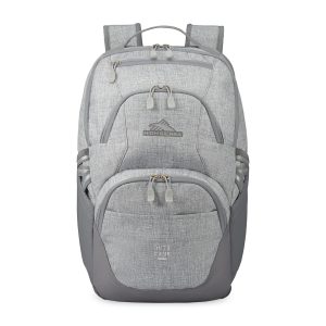 Custom High Sierra Swoop SG Laptop Backpack - Silver Heather
