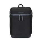 Custom Igloo Day Chiller Recycled Poly Backpack 12 Can Soft Cooler - Black - 1