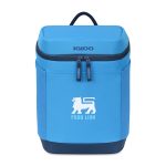 Custom Igloo Day Chiller Recycled Poly Backpack 12 Can Soft Cooler - Brilliant Blue