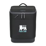 Custom Igloo Day Chiller Recycled Poly Backpack 24 Can Soft Cooler - Black