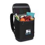 Custom Igloo Day Chiller Recycled Poly Backpack 24 Can Soft Cooler - Black - 2