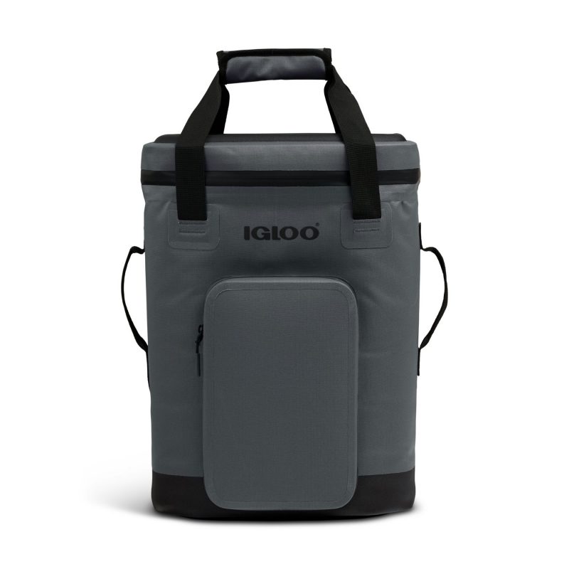 Custom Igloo Trailmate 32 Can Backpack Cooler - Carbonite - 1