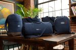 Custom Ivy Recycled Cotton Cinchpack - AWARE - Navy - 5