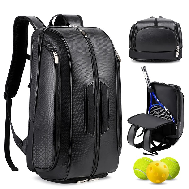 Custom Janitza Leather Pickleball Backpack - 2