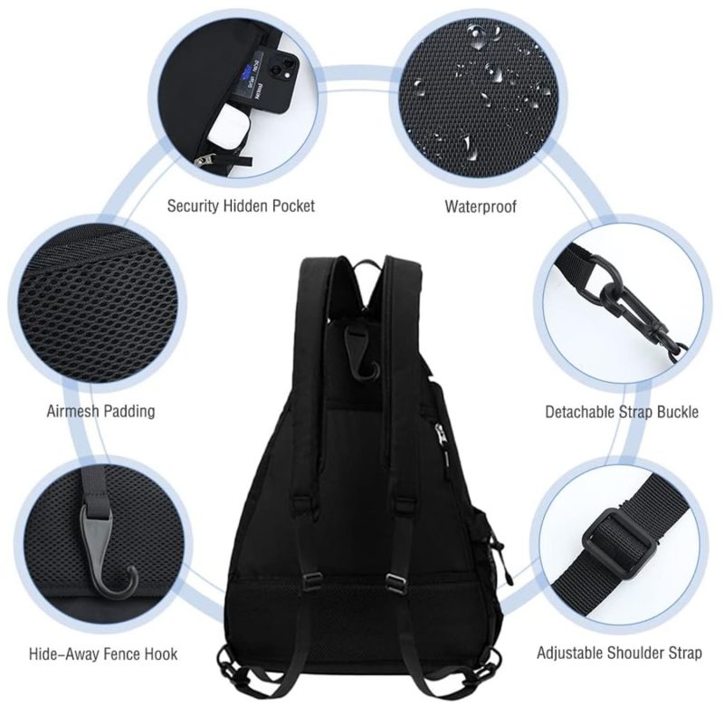 Custom Large Capacity Pickleball Backpack - 3