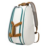 Custom Large Capacity Pu Leather Stand Upright Pickleball Backpack With Shoe Compartment And Wet Pocket - 5