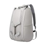 Custom Large Capacity Pu Leather Stand Upright Pickleball Backpack With Shoe Compartment And Wet Pocket - 6