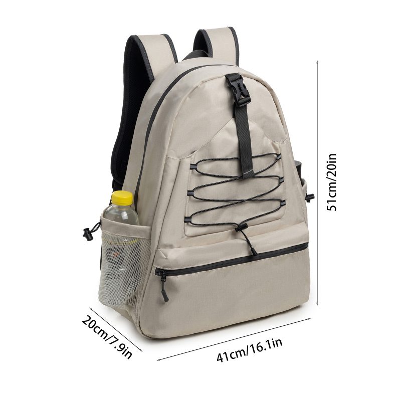 Custom Large Capacity Tennis Backpack Unisex Pickleball Bag with Shoe Compartment Holds 4 Rackets Outdoor - 1