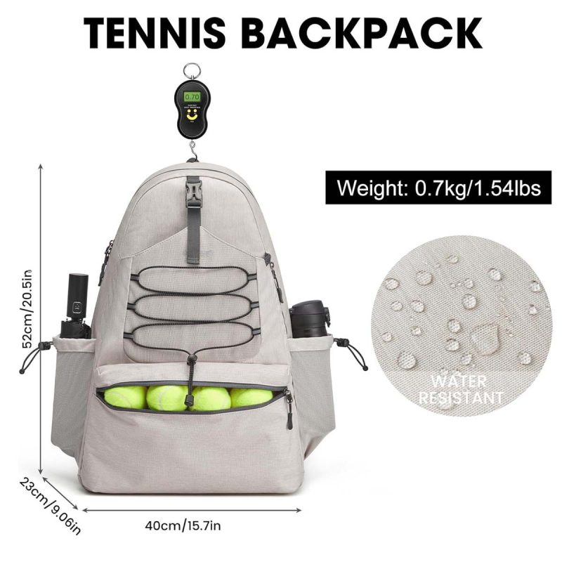 Custom Large Shoe Compartment Pickleball Paddle Backpack Tennis Bag - 1
