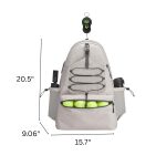 Custom Large Tennis Pickleball Backpack Storage - 1