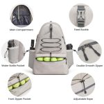 Custom Large Tennis Pickleball Backpack Storage - 2