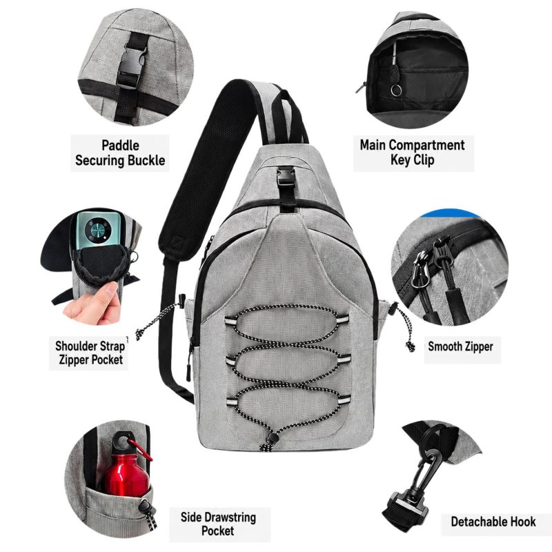 Large Capacity Water Resistant With Anti Th - 1