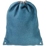 Custom Linen Cromwell Drawstring Backpacks - 2
