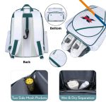 Custom Lorik Nylon Pickleball Backpack - 2