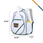 Custom Lorik Nylon Pickleball Backpack - 3