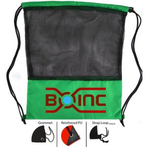Custom Mesh Drawstring Bag (15" x 18")