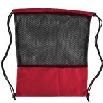 Custom Mesh Drawstring Bag (15" x 18") - 5