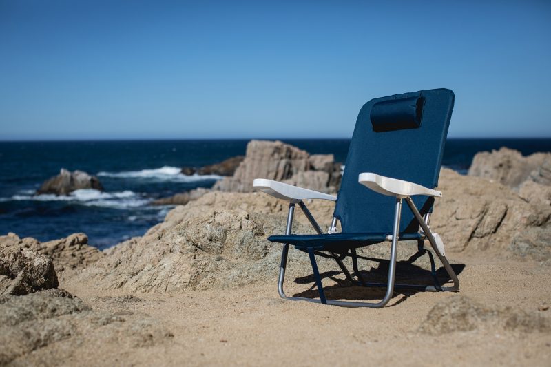 Custom Monaco Beach Chair with 6 Reclining Positions & Backpack Straps - 2