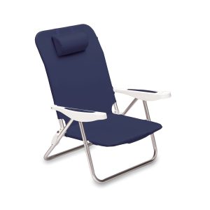 Custom Monaco Beach Chair with 6 Reclining Positions & Backpack Straps