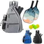 Custom Multi-Functional Racket Backpack for Pickleball and Badminton - 1